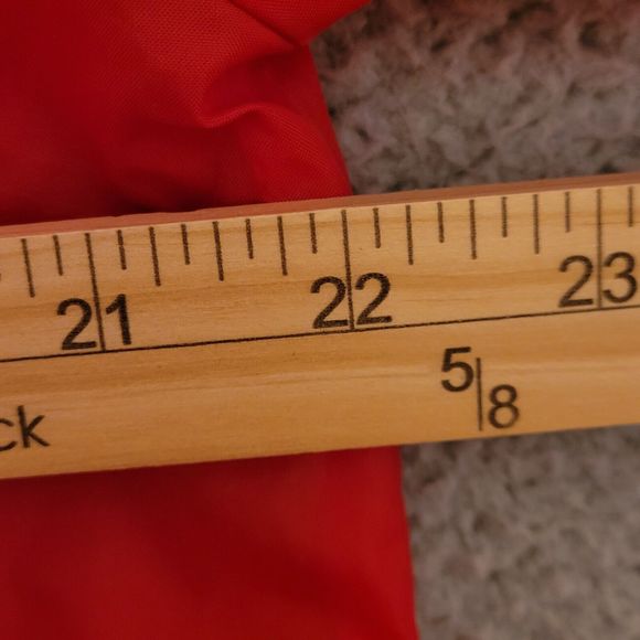 Vintage Ligon Nationwide Mens Red Medium Snap Button Pullover Jacket Made In USA - Picture 6 of 12